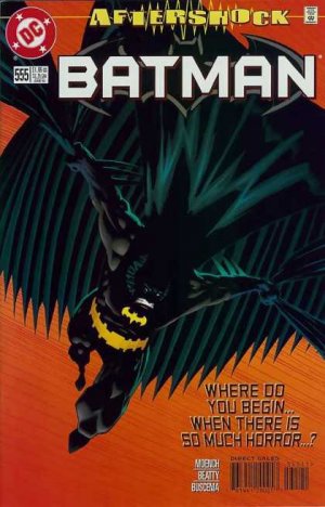 couverture, jaquette Batman 555  - Aftershock: Trapped Like RatsIssues V1 (1940 - 2011) (DC Comics) Comics
