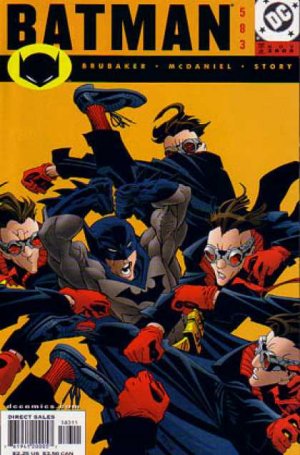couverture, jaquette Batman 583  - Fearless, Part 2Issues V1 (1940 - 2011) (DC Comics) Comics