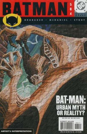 couverture, jaquette Batman 584  - The Dark Knight ProjectIssues V1 (1940 - 2011) (DC Comics) Comics