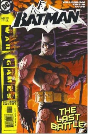 couverture, jaquette Batman 633  - War Games, Act 3, Part 8 of 8: No Going BackIssues V1 (1940 - 2011) (DC Comics) Comics