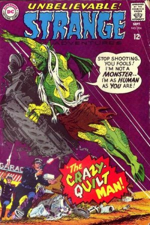 Strange Adventures 204 - The Crazy-Quilt Man!