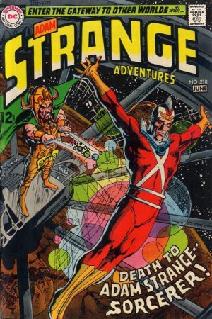 Strange Adventures 218 - Death To Adam Strange -- Sorcerer!