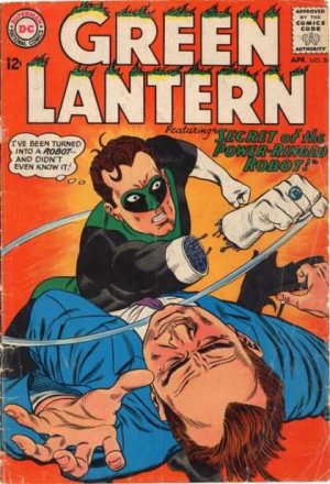 couverture, jaquette Green Lantern 36  - Secret of the Power-Ringed Robot!Issues V2 (1960 - 1988) (DC Comics) Comics