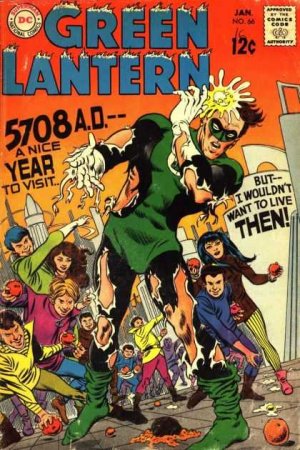 Green Lantern 66 - 5708 AD-- A Nice Year To Visit...But I Wouldn't Want To Live...