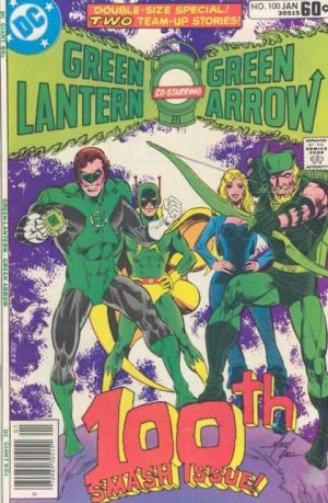 couverture, jaquette Green Lantern 100  - Rider Of The Air WavesIssues V2 (1960 - 1988) (DC Comics) Comics