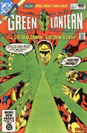 Green Lantern 145 - Golden Dawn... Golden Death!