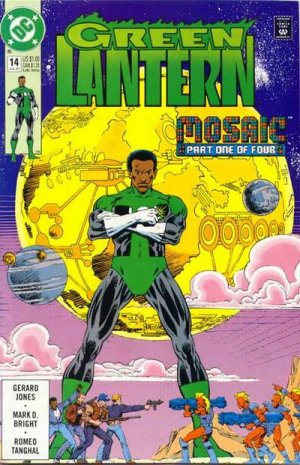 couverture, jaquette Green Lantern 14  - StructuresIssues V3 (1990 - 2004) (DC Comics) Comics