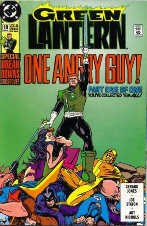 couverture, jaquette Green Lantern 18  - One Angry GuyIssues V3 (1990 - 2004) (DC Comics) Comics