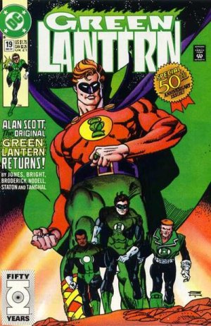 couverture, jaquette Green Lantern 19  - Lantern's LightIssues V3 (1990 - 2004) (DC Comics) Comics