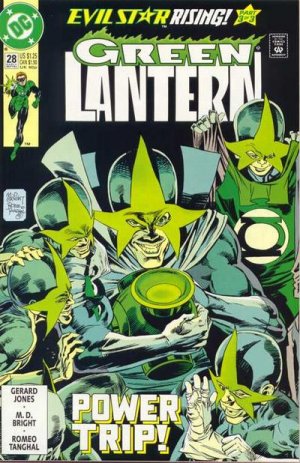 couverture, jaquette Green Lantern 28  - Powerless!Issues V3 (1990 - 2004) (DC Comics) Comics