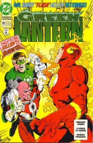 couverture, jaquette Green Lantern 40  - A Flash Of EvilIssues V3 (1990 - 2004) (DC Comics) Comics