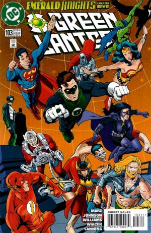 couverture, jaquette Green Lantern 103  - Emerald Knights, Part 3: Strange BedfellowsIssues V3 (1990 - 2004) (DC Comics) Comics