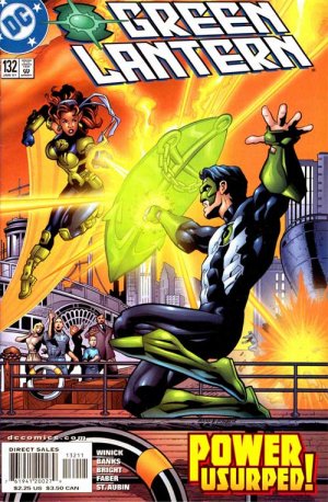 couverture, jaquette Green Lantern 132  - While Rome Burned, Part 1: An Orphan's HeartIssues V3 (1990 - 2004) (DC Comics) Comics
