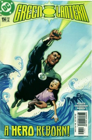 couverture, jaquette Green Lantern 156  - Walking TallIssues V3 (1990 - 2004) (DC Comics) Comics