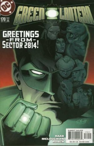 couverture, jaquette Green Lantern 170  - Greetings from Sector 2814Issues V3 (1990 - 2004) (DC Comics) Comics