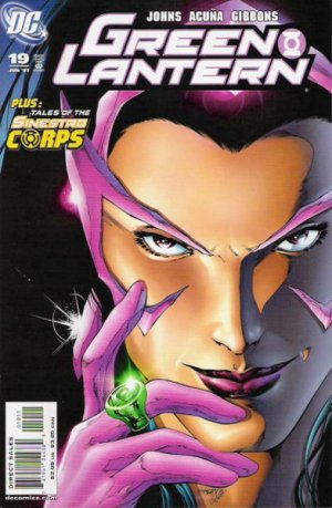 couverture, jaquette Green Lantern 19  - Mystery of the Star Sapphire: Part 2Issues V4 (2005 - 2011) (DC Comics) Comics