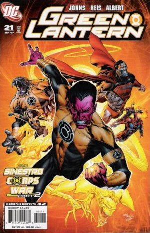couverture, jaquette Green Lantern 21  - Sinestro Corps War: Chapter 2: Fear & LoathingIssues V4 (2005 - 2011) (DC Comics) Comics
