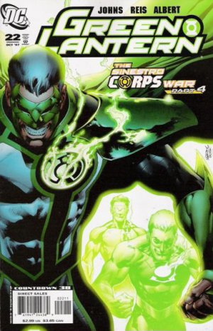 couverture, jaquette Green Lantern 22  - Sinestro Corps War: Chapter 4: Running ScaredIssues V4 (2005 - 2011) (DC Comics) Comics