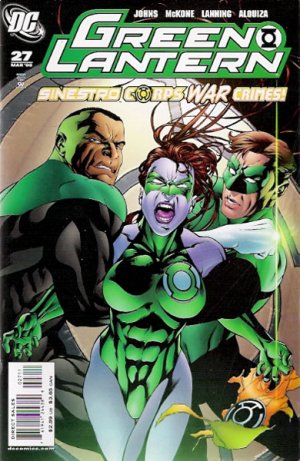 couverture, jaquette Green Lantern 27  - Sinestro Corps War: Epilogue: The Alpha Lanterns: Part 2Issues V4 (2005 - 2011) (DC Comics) Comics