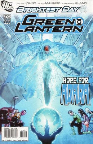 couverture, jaquette Green Lantern 58  - Hope Burns BrightIssues V4 (2005 - 2011) (DC Comics) Comics