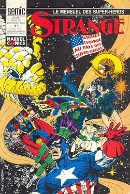couverture, jaquette Strange 276  - strangeKiosque Suite (1989 - 1998) (SEMIC BD) Comics