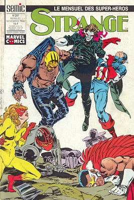 couverture, jaquette Strange 287  - strangeKiosque Suite (1989 - 1998) (SEMIC BD) Comics