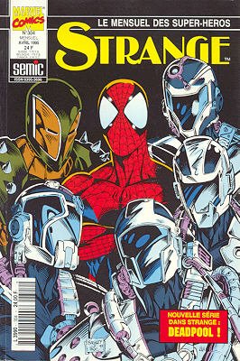 couverture, jaquette Strange 304  - strangeKiosque Suite (1989 - 1998) (SEMIC BD) Comics