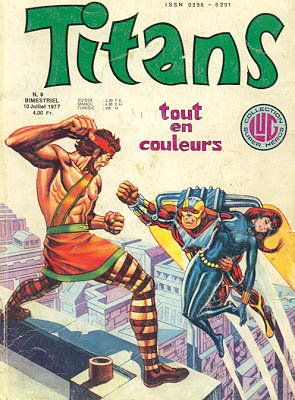 couverture, jaquette Titans 9  - titansKiosque (1976 - 1988) (Lug) Comics