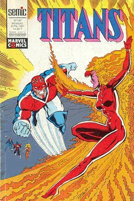 couverture, jaquette Titans 147 Kiosque Suite (1989 - 1998) (SEMIC BD) Comics