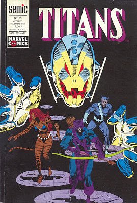 couverture, jaquette Titans 155 Kiosque Suite (1989 - 1998) (SEMIC BD) Comics