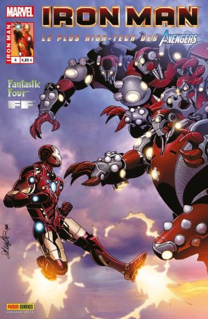 couverture, jaquette Iron Man 4  - 4Kiosque mensuel V3 (2012 - 2013) (Panini Comics) Comics