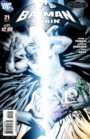 couverture, jaquette Batman & Robin 21  - Tree of Blood: Dark Knight vs. White Knight, Part 2 of 3Issues V1 (2009 - 2011) (DC Comics) Comics