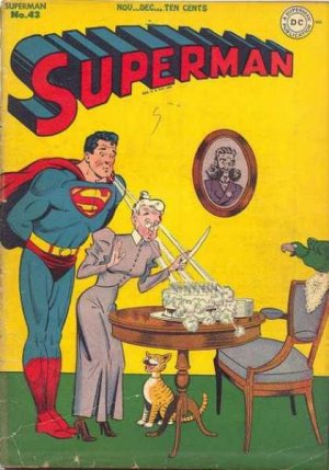 couverture, jaquette Superman 43 Issues V1 (1939 - 1986)  (DC Comics) Comics