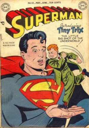 couverture, jaquette Superman 58 Issues V1 (1939 - 1986)  (DC Comics) Comics