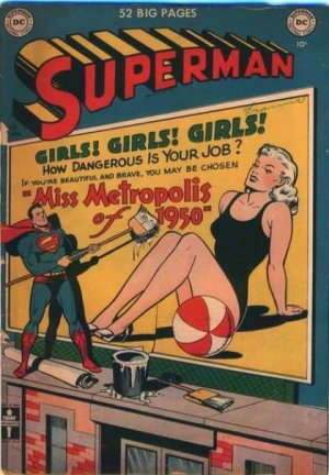 couverture, jaquette Superman 63 Issues V1 (1939 - 1986)  (DC Comics) Comics