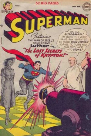 couverture, jaquette Superman 74 Issues V1 (1939 - 1986)  (DC Comics) Comics