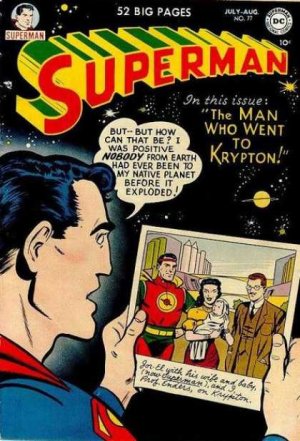 couverture, jaquette Superman 77 Issues V1 (1939 - 1986)  (DC Comics) Comics