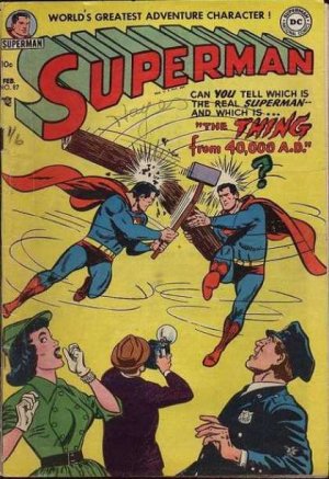 couverture, jaquette Superman 87  - The Thing From 40,000 A.D.!Issues V1 (1939 - 1986)  (DC Comics) Comics