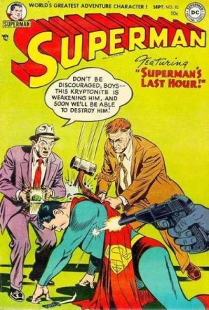 couverture, jaquette Superman 92 Issues V1 (1939 - 1986)  (DC Comics) Comics
