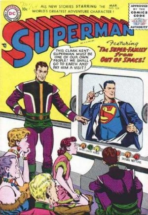 couverture, jaquette Superman 104 Issues V1 (1939 - 1986)  (DC Comics) Comics
