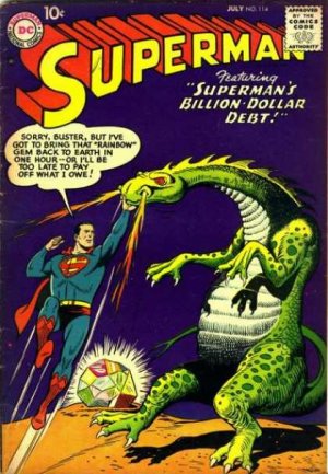 couverture, jaquette Superman 114 Issues V1 (1939 - 1986)  (DC Comics) Comics