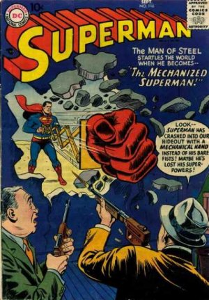 couverture, jaquette Superman 116 Issues V1 (1939 - 1986)  (DC Comics) Comics