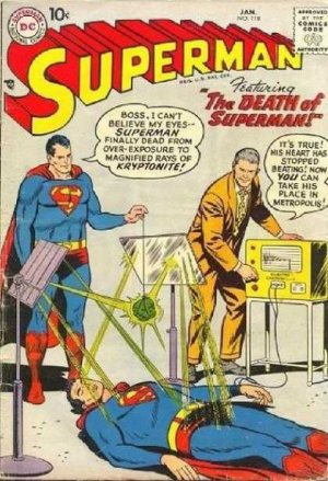 couverture, jaquette Superman 118 Issues V1 (1939 - 1986)  (DC Comics) Comics