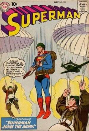 couverture, jaquette Superman 133  - The Super-Luck Of Badge 77Issues V1 (1939 - 1986)  (DC Comics) Comics