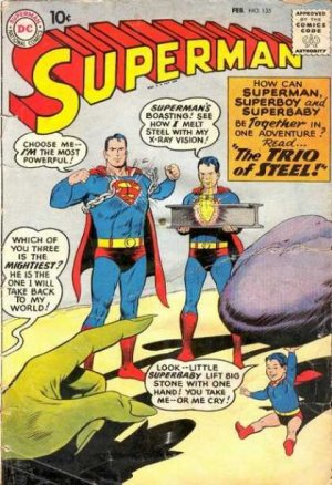 couverture, jaquette Superman 135  - The Trio Of Steel!Issues V1 (1939 - 1986)  (DC Comics) Comics
