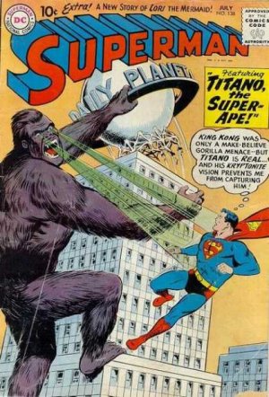 couverture, jaquette Superman 138  - Titano The Super-ApeIssues V1 (1939 - 1986)  (DC Comics) Comics