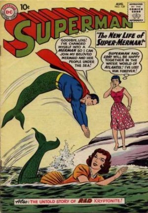 couverture, jaquette Superman 139  - The New Life of Super-Merman!Issues V1 (1939 - 1986)  (DC Comics) Comics