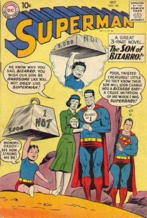 couverture, jaquette Superman 140  - The Son Of Bizarro!Issues V1 (1939 - 1986)  (DC Comics) Comics