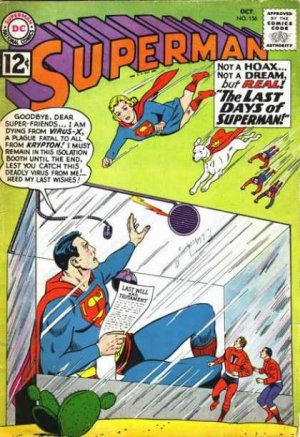 couverture, jaquette Superman 156 Issues V1 (1939 - 1986)  (DC Comics) Comics