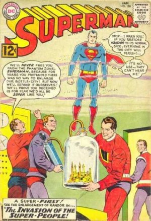 couverture, jaquette Superman 158  - Superman In KandorIssues V1 (1939 - 1986)  (DC Comics) Comics